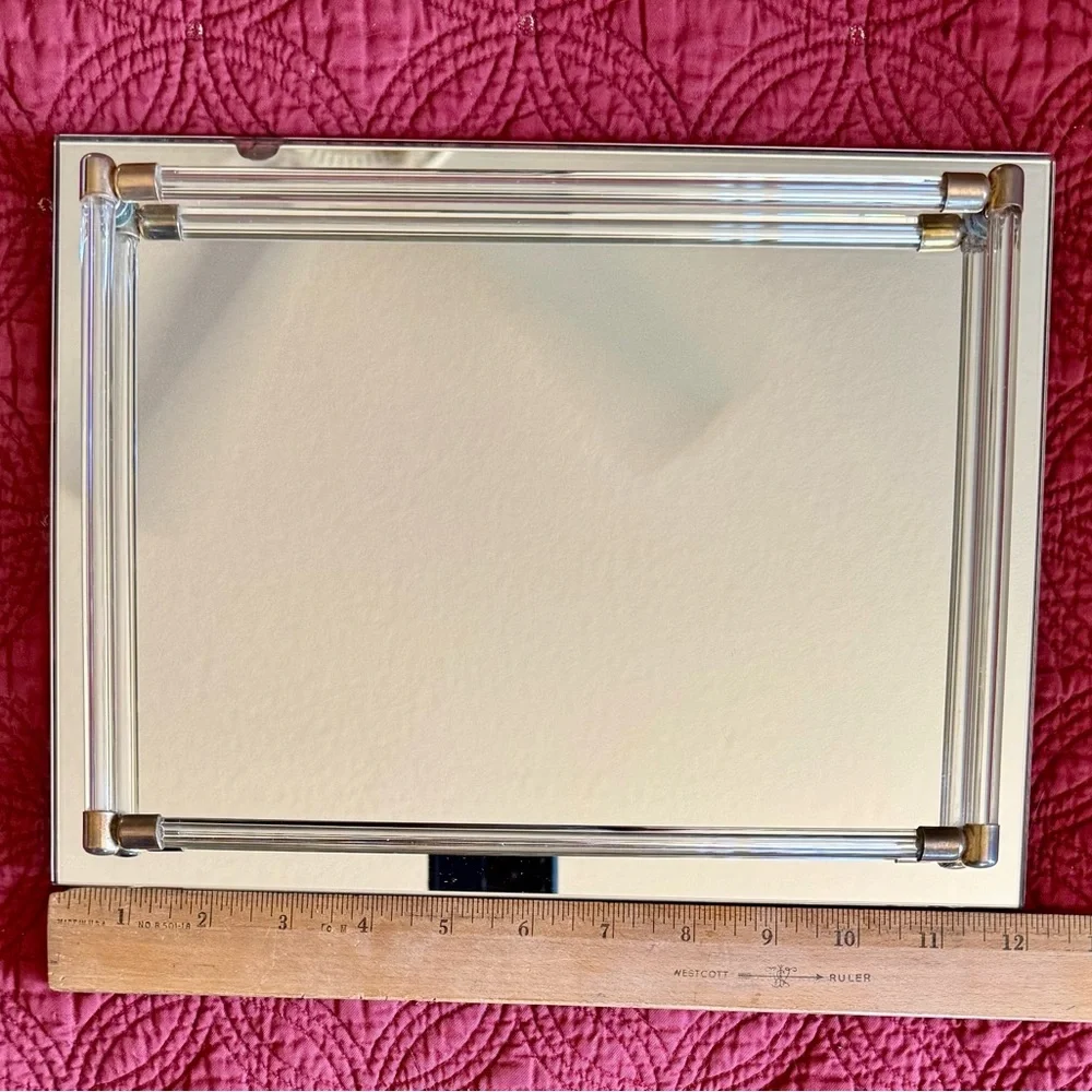 Avon Gold Vanity Tray for Luxurious Bath Decor